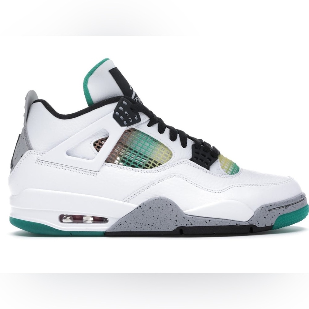 Jordan 4 Retro  Lucid Green Rasta (women’s)